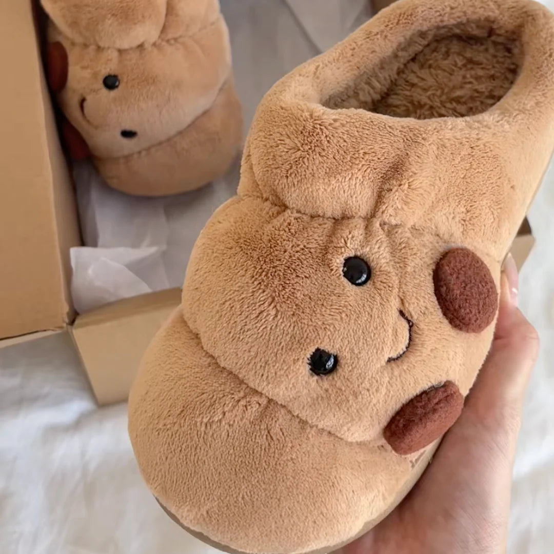 Toasty the Croissant Slippers